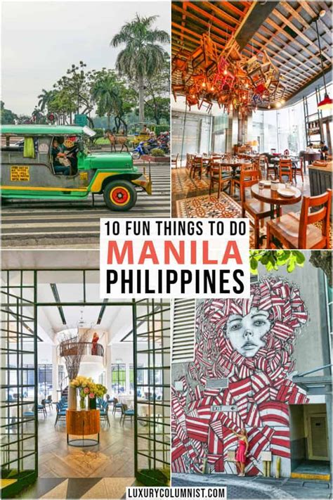 pst to manila|fun things to do in the philippines.